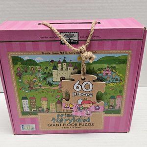 Princess Fairyland Giant Floor Giant Floor Puzzle 2 X 3 Feet Green Start 60 pcs